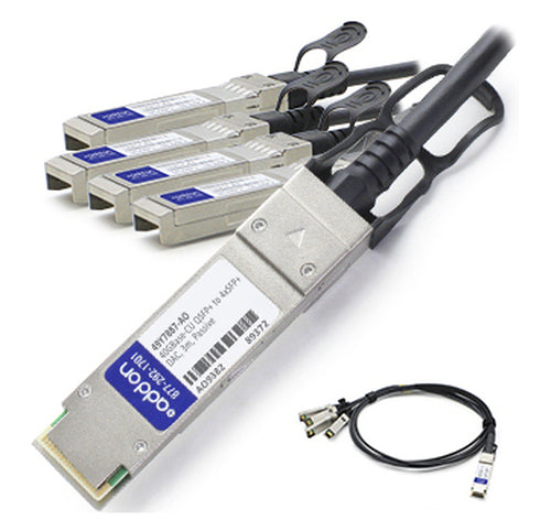 AddOn Networks 3m QSFP+ - 4 x SFP+ InfiniBand/fibre optic cable