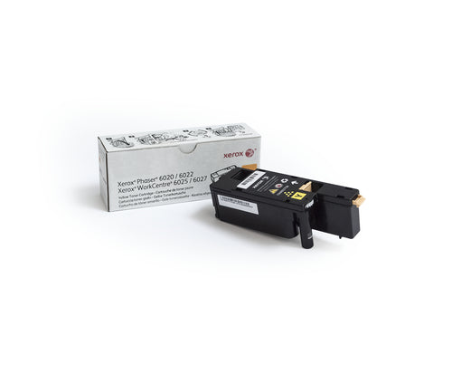 Toner Cartridge Xerox 106R02758 Yellow 1000 Pages Phaser 6020/6022 WorkCentre 6025/6027