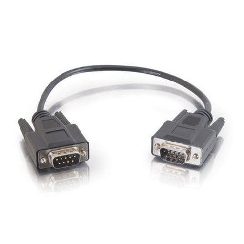 C2G 3ft DB9 M/M Cable - Black serial cable