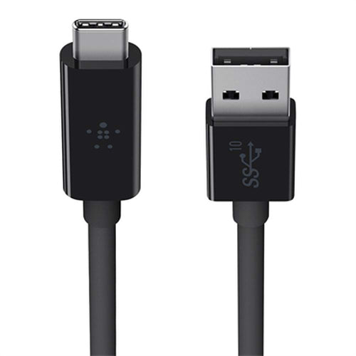 USB Cable Belkin USB-A to USB-C 0.9m USB 3.2 Gen 2 Male/Male - F2CU029BT1M-BLK