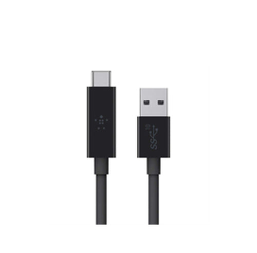 USB Cable Belkin USB-A to USB-C 0.9m USB 3.2 Gen 2 Male/Male - F2CU029BT1M-BLK