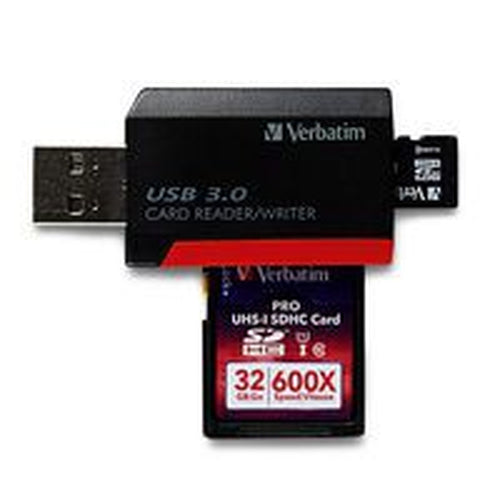 Card Reader Verbatim 98538 USB 3.2 MicroSD MiniSD SD Compatible