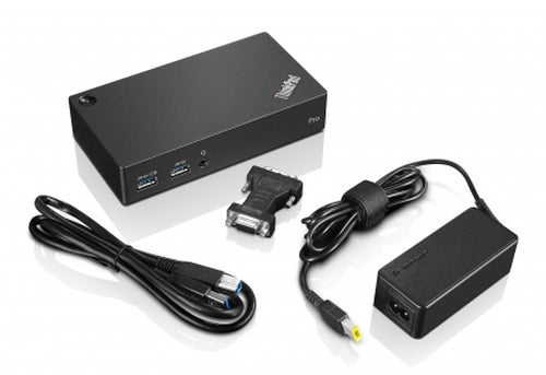 Lenovo ThinkPad USB 3.0 Pro Dock Wired USB 3.2 Gen 1 Black