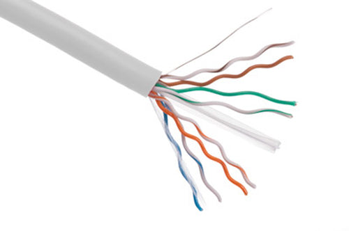 Networking Cable Axiom Cat6a 1000ft U/UTP White