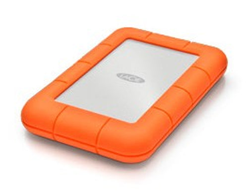 External Hard Drive LaCie Rugged Mini 4TB 3.2 Gen 1 5400 RPM Orange - LAC9000633