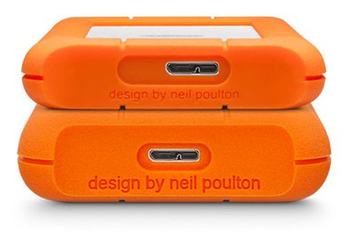 External Hard Drive LaCie Rugged Mini 4TB 3.2 Gen 1 5400 RPM Orange - LAC9000633