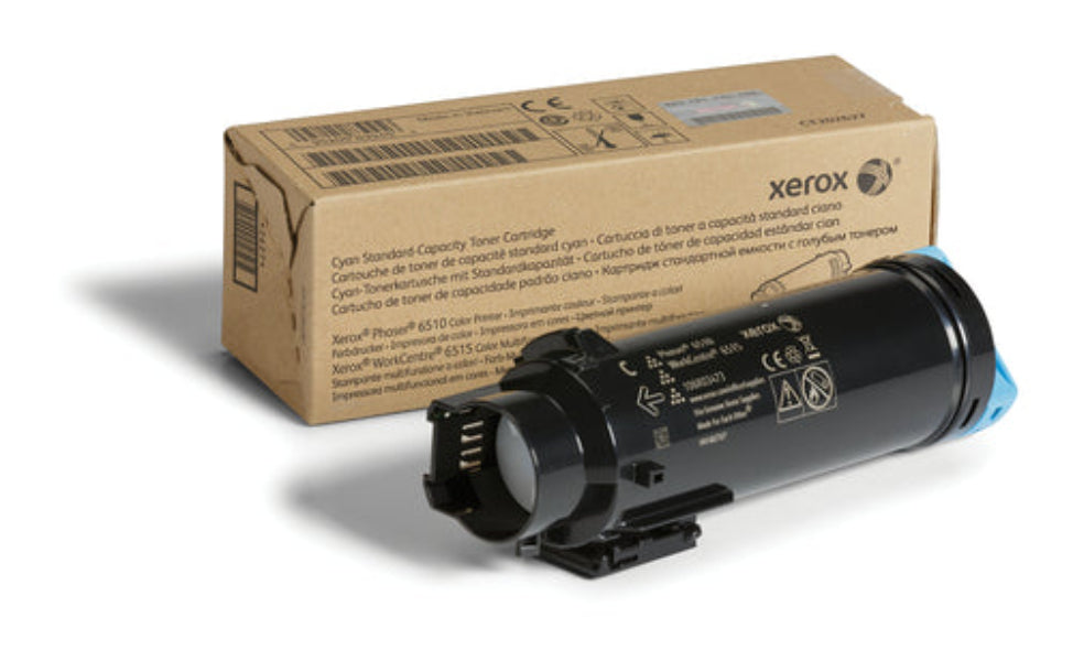Toner Cartridge Xerox Phaser 6510 WorkCentre 6515 Cyan 1000 Pages - 106R03473