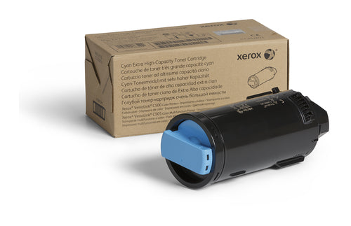 Xerox Genuine VersaLink C500 C505 Cyan Toner Cartridge 9000 Pages Extra High Capacity