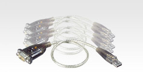 Serial Cable ATEN UC232A5PK USB Type-A to DB-9 5FT Male to Female Grey