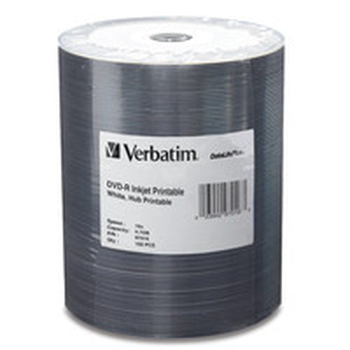 Blank DVD Verbatim 97016 4.7GB Data Backup 100 Discs
