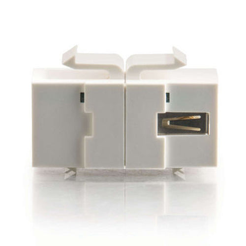 C2G Snap-In USB A/B Female Keystone Insert Module