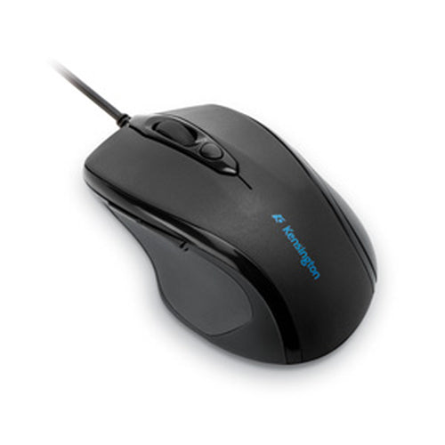 Kensington Pro Fit Right-Hand Optical Mouse - USB Type-A & PS/2 - Black