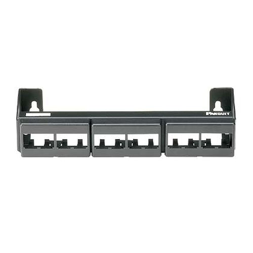 Panduit 12-port modular patch panel. network equipment chassis
